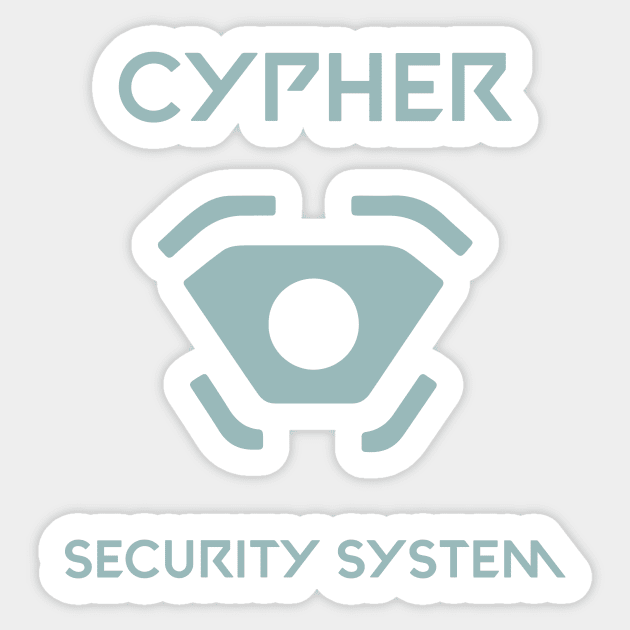 Cypher Camera Security System Sticker by Pessanha's